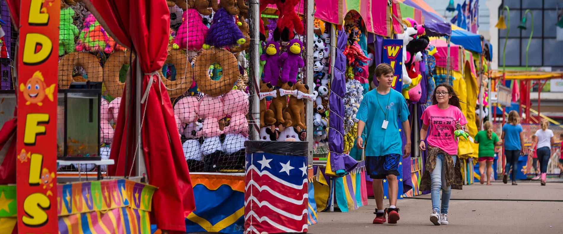 South Dakota State Fair Midway - Photo by Travel South Dakota.