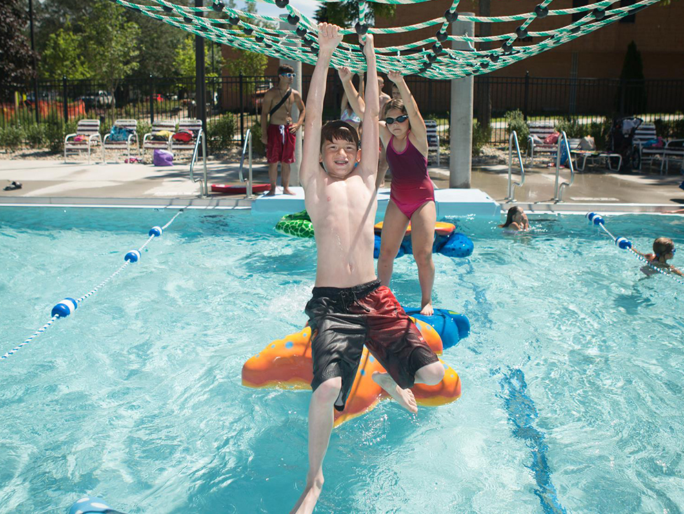 Kid at Splash Central Waterpark